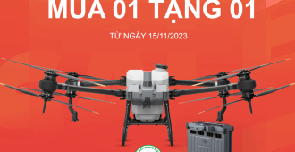 Chương trình ưu đãi năm mới từ DJI-Mua T40 từ TTDrone tặng ngay Pin trị giá 36.5 Triệu đồng