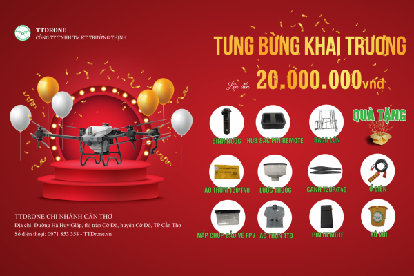 KHAI TRƯƠNG CHI NHÁNH TTDRONE CẦN THƠ